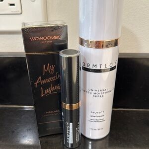 NEW DRMTLGY and WOWCOMBO BUNDLE. Tinted moisturizer, eye corrector & mascara